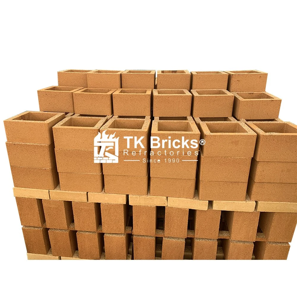 Tk Bricks Low Price Casting Large Size Low Porosity Curved Fire Clay Brick for Glass Furnace