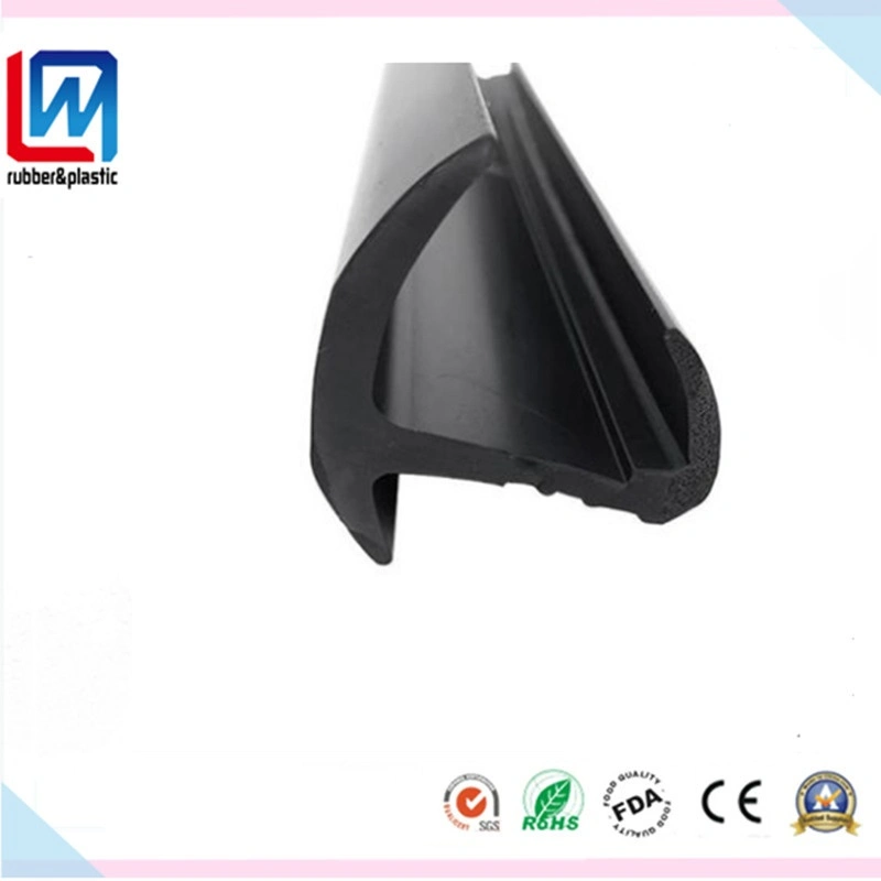 Custom Co-Extrusion PVC Rubber Door Gasket Seal for Container, Cabinet