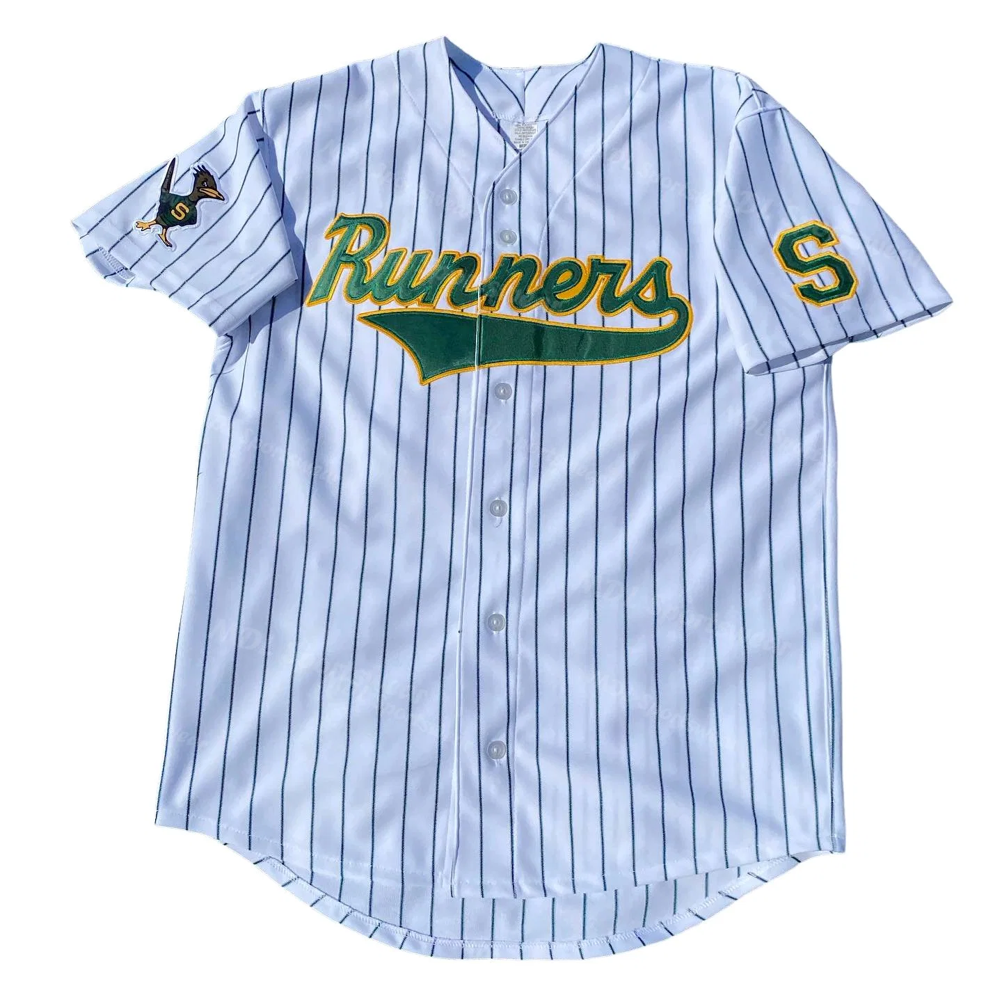 Camiseta personalizada Diseño a medida Softball Jersey Retro Hombre rápido Camiseta de béisbol con cuello en V seco ropa deportiva