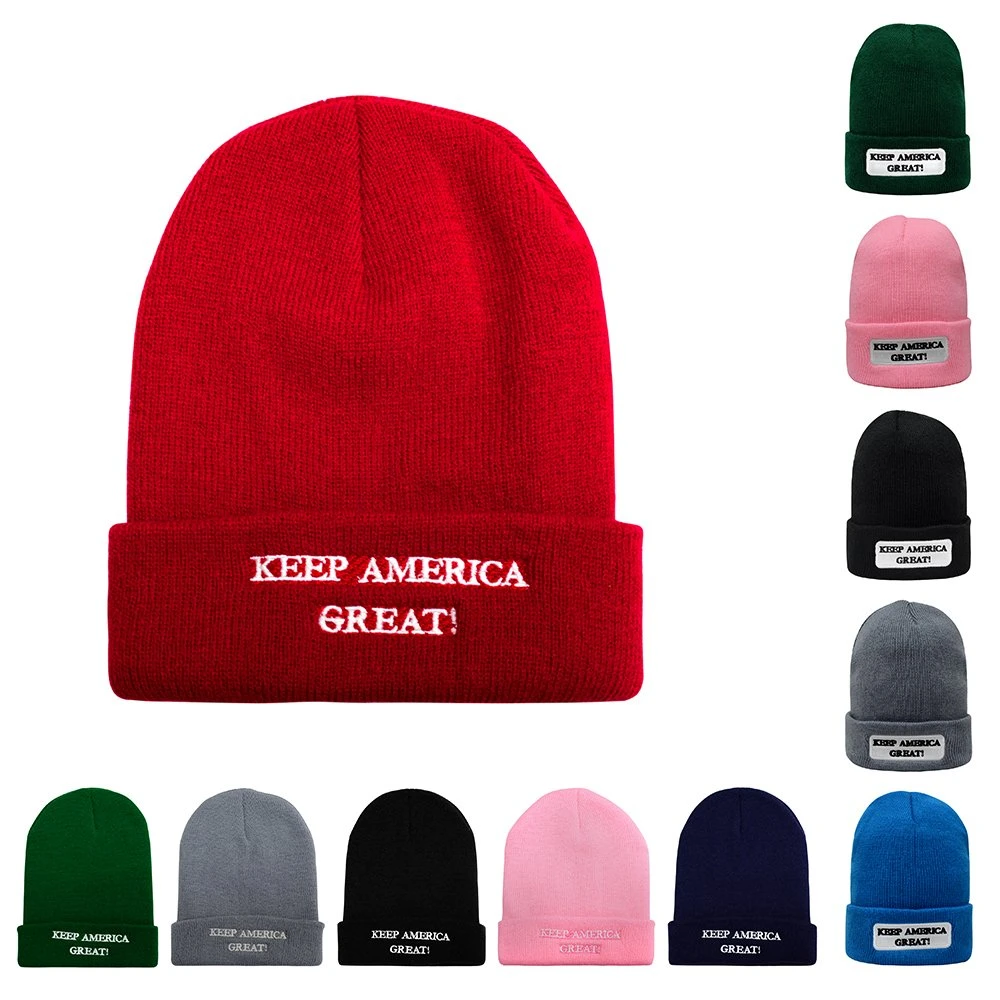 Wholesale/Supplier Custom Made Embroidered Acrylic Knitted Winter Beanie Hat Caps