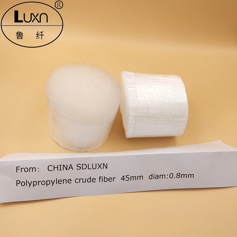 High Quality Best Price PP Fiber Steel-Wire-Like Fiber Crude Polypropylene Fibers/PP Fiber