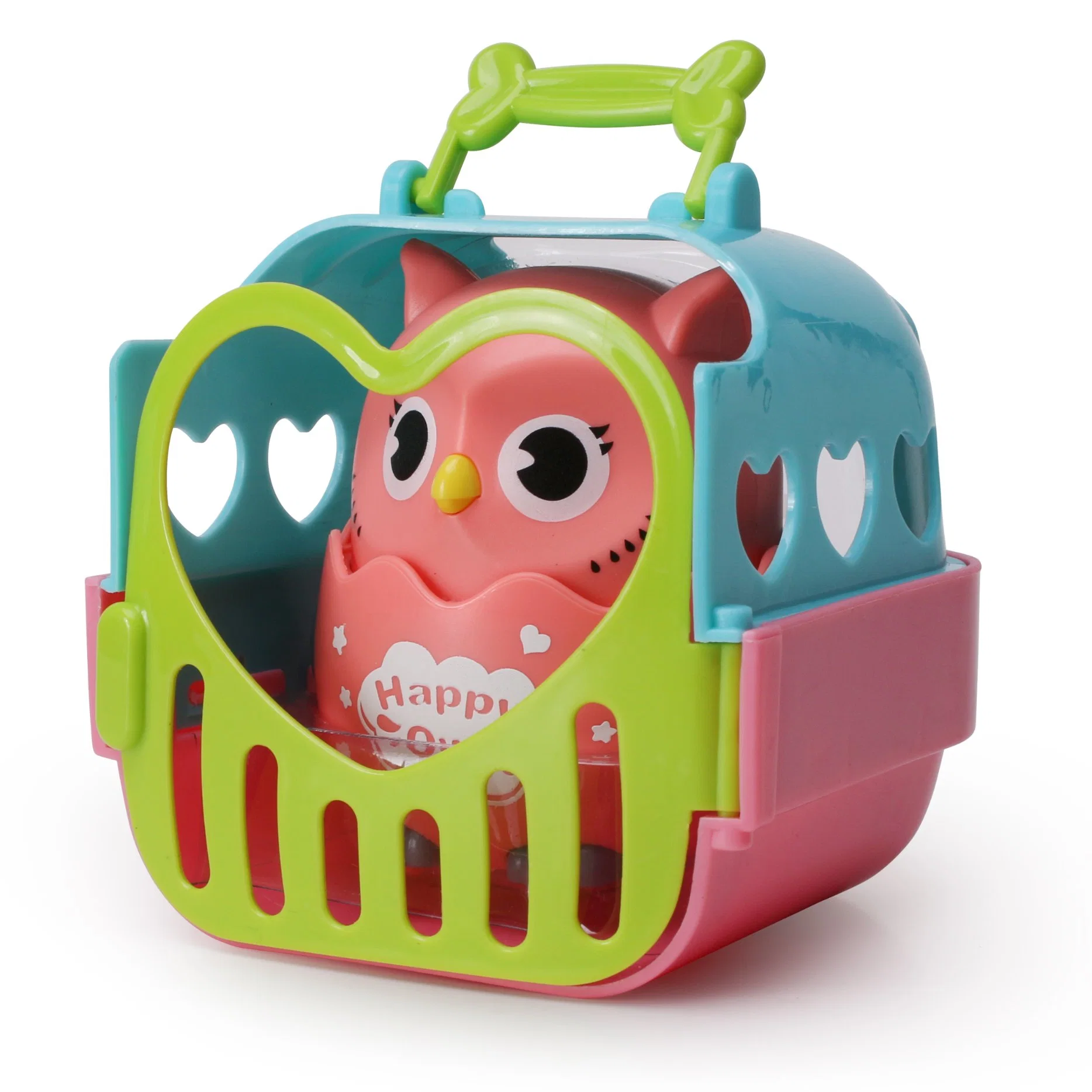 Amazon Funny Kids Toy Press and Go Owl Toy The Owl Head puede girar y presionar el juguete para caminar