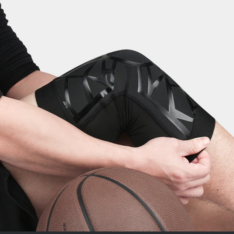 2023 Hot vendeur Sports d'impression exécutant le basket-ball de Soccer Anti Silicone Genouillères Guard