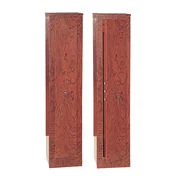 High Quality Cheap Custom Wood Color Security Lock Gun Safe Cabinet