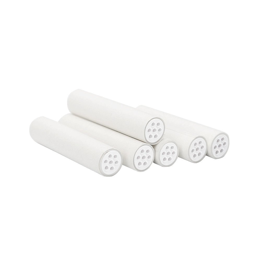 Wholesale/Supplier 6mm 7mm White Activated Carbon Filter Cotton Roll V Type Cigarette Charcoal Holder Carbon Filter