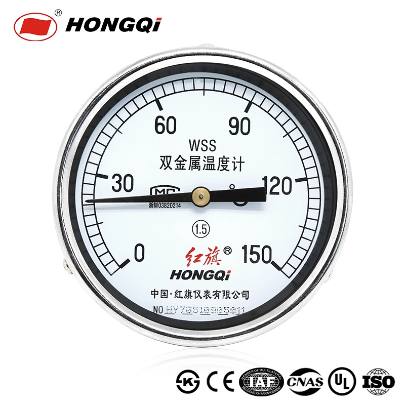 Hongqi ® Medidor de temperatura del termómetro Bi-Metal barbacoa