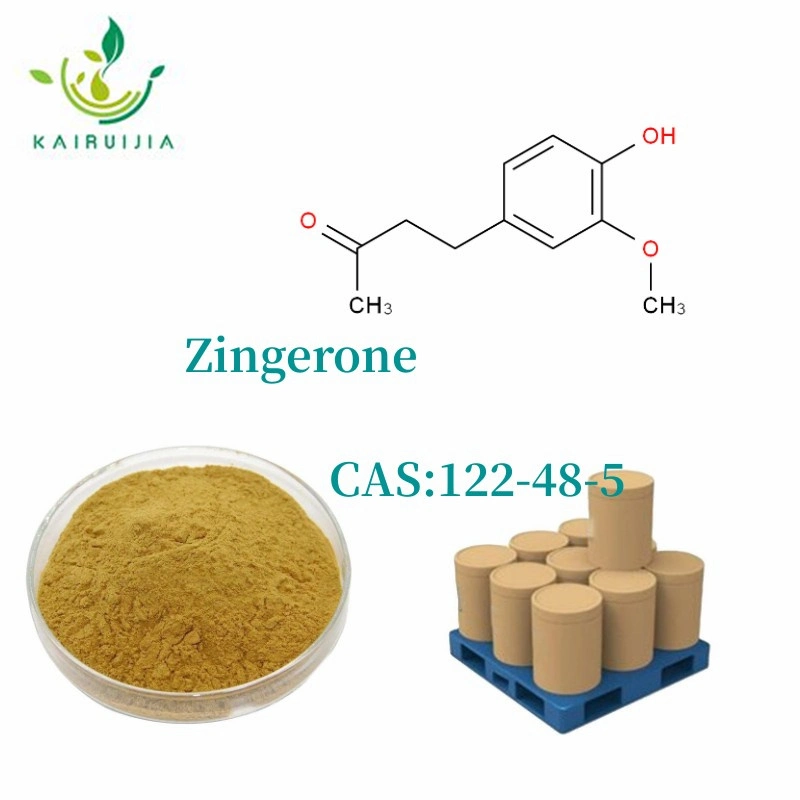 На заводе прямой продажи растительные экстракты 3124 Fema Zingerone CAS 122-48-5