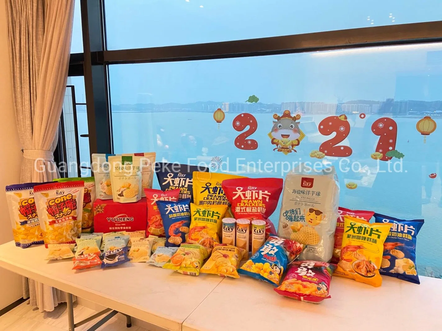 Alimentos - Parte Snacks de batatas fritas e unidade de cracking Snacks (Kids favorita)