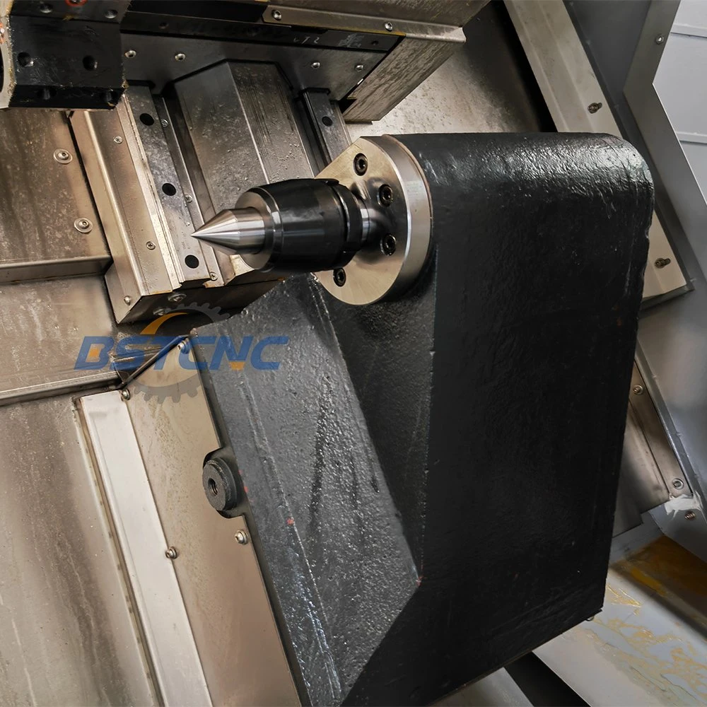 Tck56 hohe Präzision Metalldrehung Fräsen Schrägbett CNC-Drehmaschine Werkzeugmaschinen