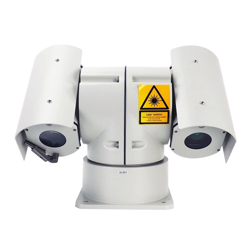 1.6km Vehicle Detection Thermal Imaging PTZ CCTV Camera