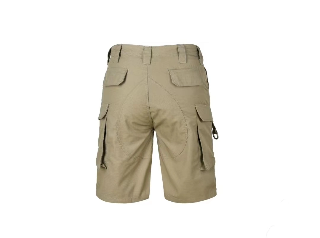 Swim Summer Mens Cargo Shorts Fitness Running Beach Shorts Loose Work Casual Short Pants Men's Multi-Pocket Sports Shorts