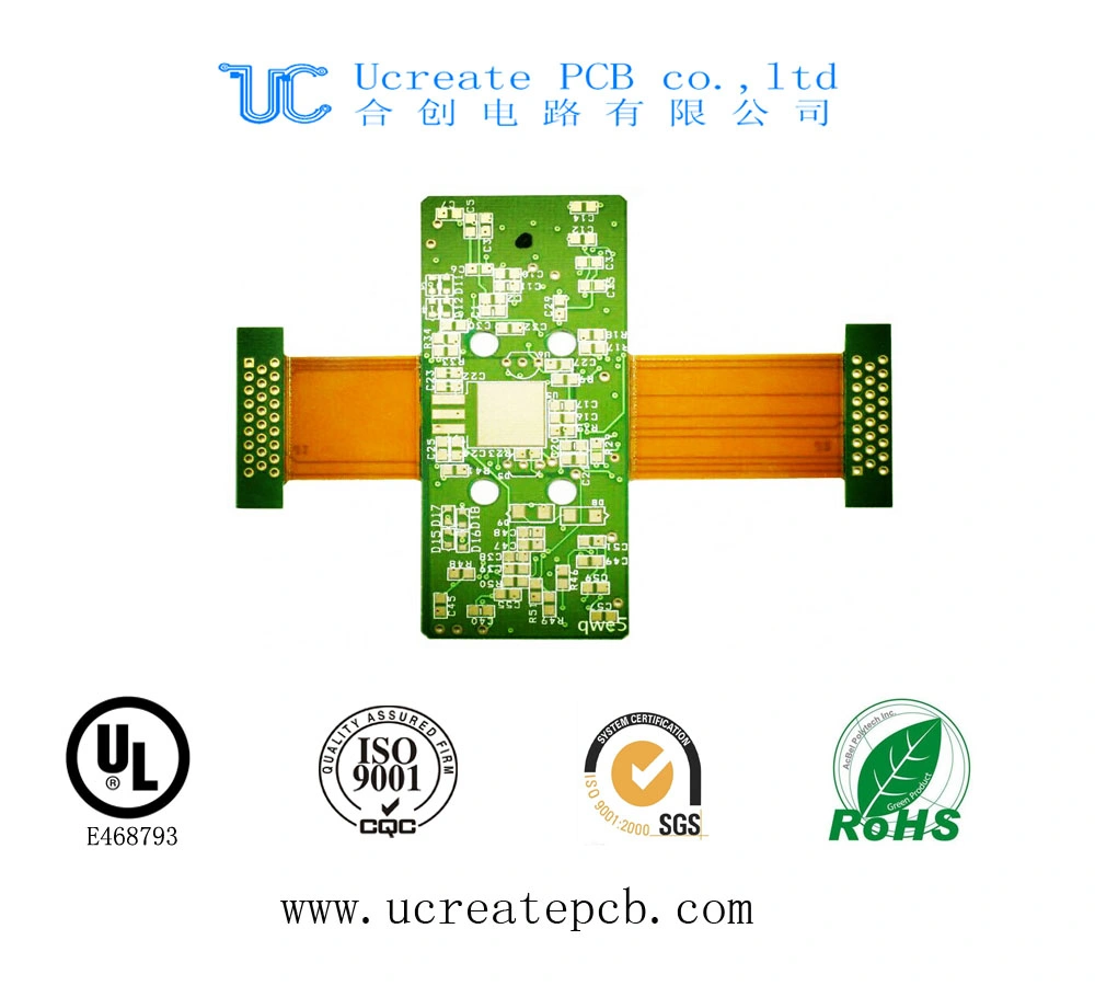 Placa FPC de PCB flexible de doble cara con buena calidad