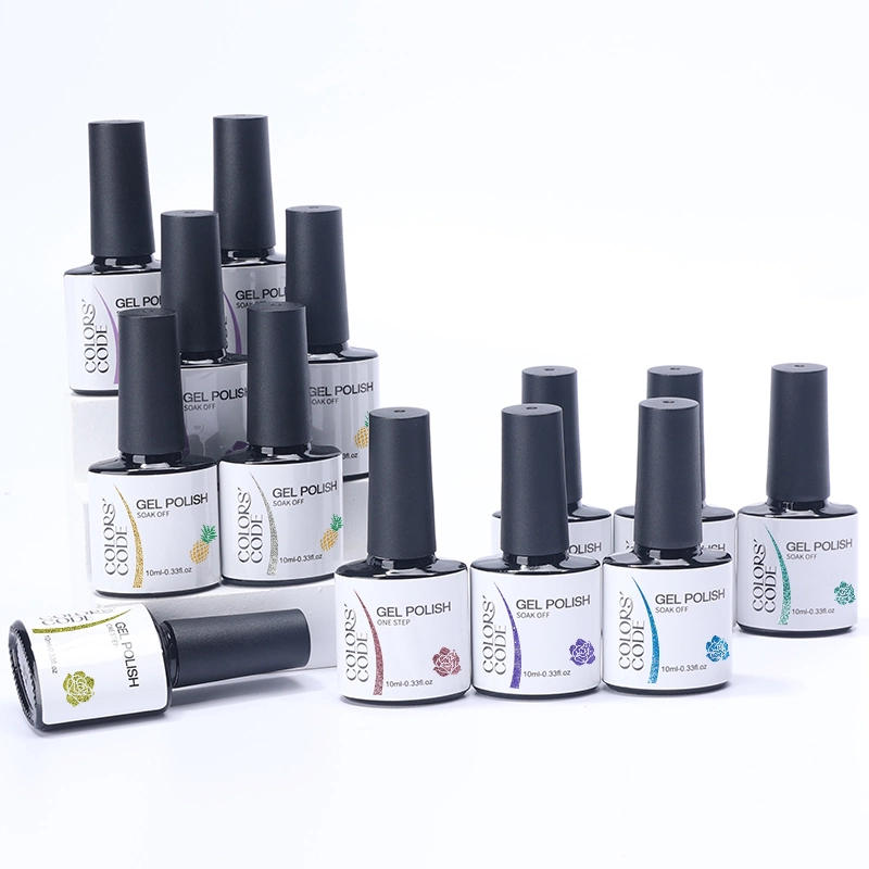 Kit de vernis à ongles couleur personnalisée pour bol de trempage Pour gel UV étiquette privée Vega gel UV organique