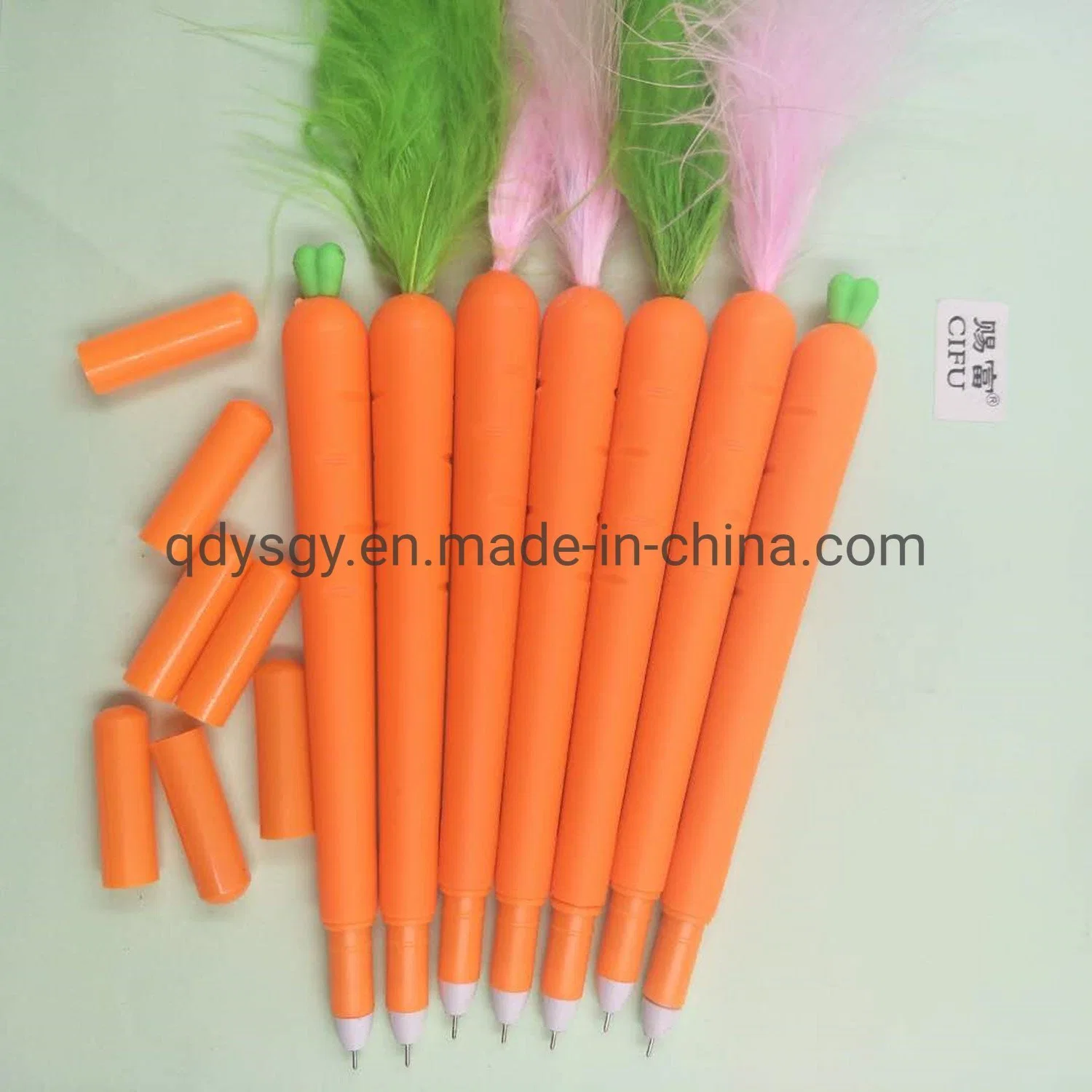 Office Supply Stationery Carrot Gel Pen