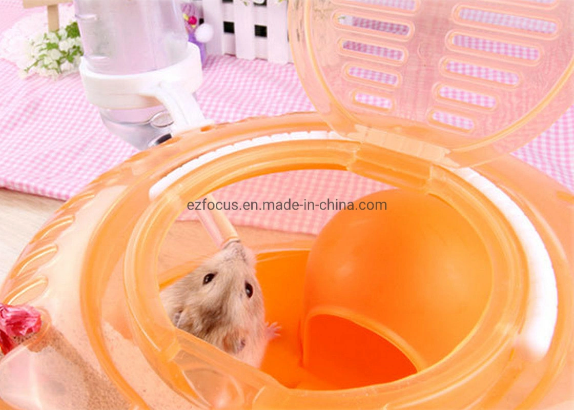 Portable portador de pequeños animales Hamster Funda jaula para Hamster hámster enano Gerbil ratón chinchilla mascota pequeña aerolínea Wbb12578