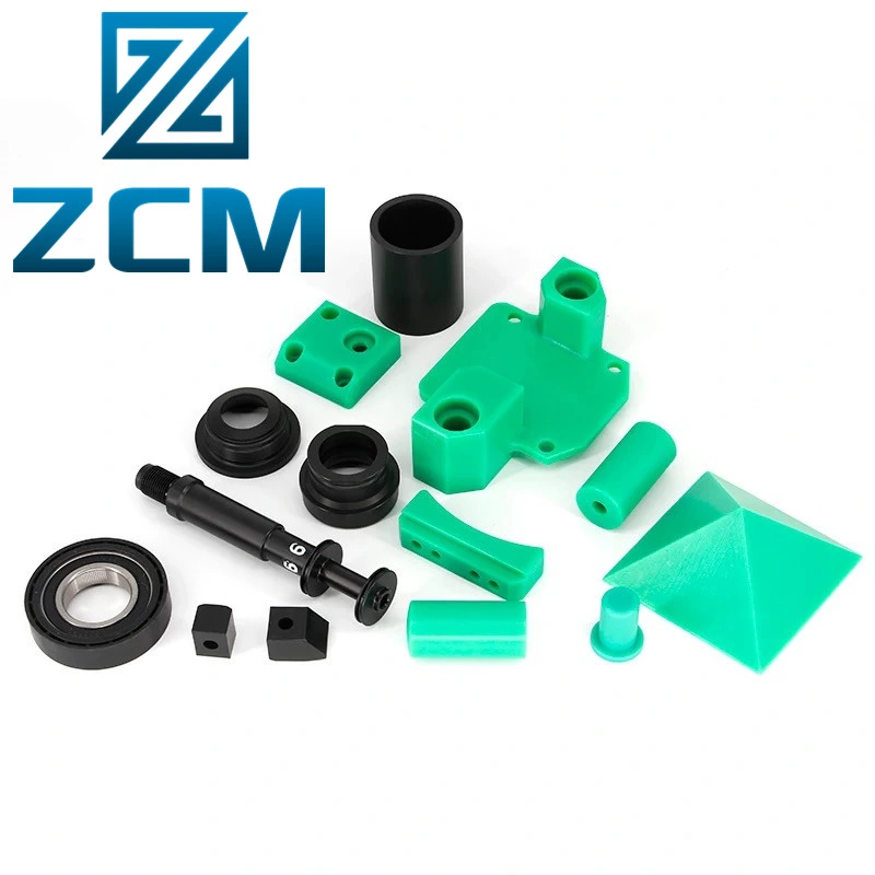 Shenzhen CNC Turning Milling Machined Blue Green Black ABS/POM/PC/Acrylic/Nylon Custom Plastic Manufacturing Plastic Part