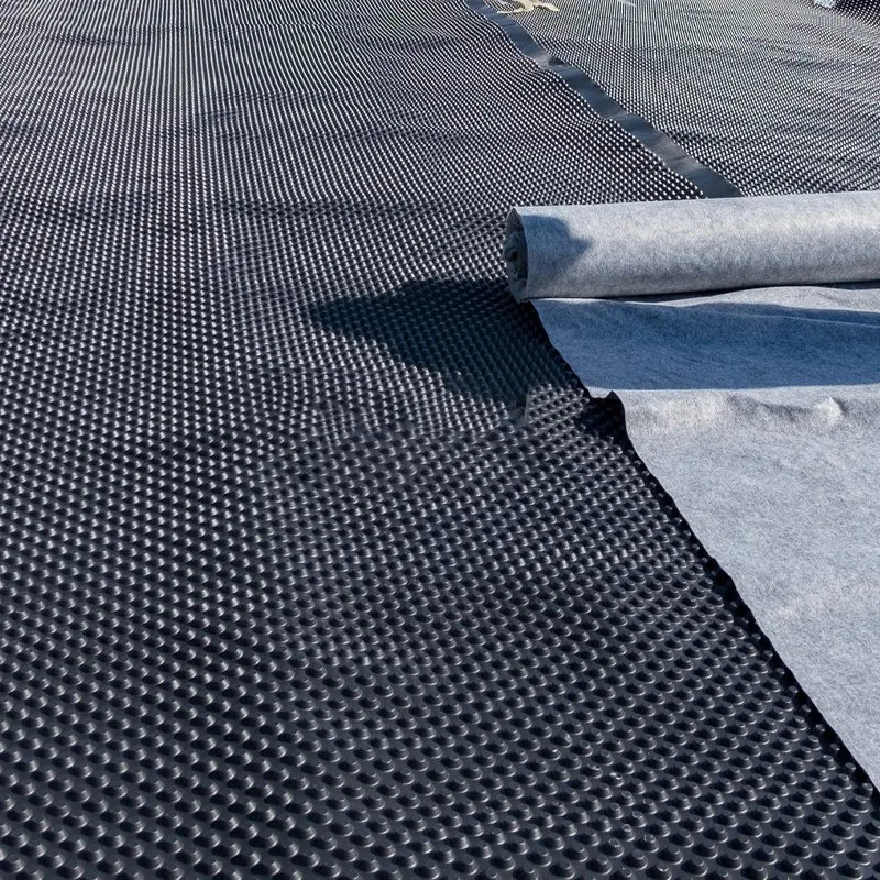PE alto estándar de Película transpirable del techo de la casa de madera forro impermeable ignífugo
