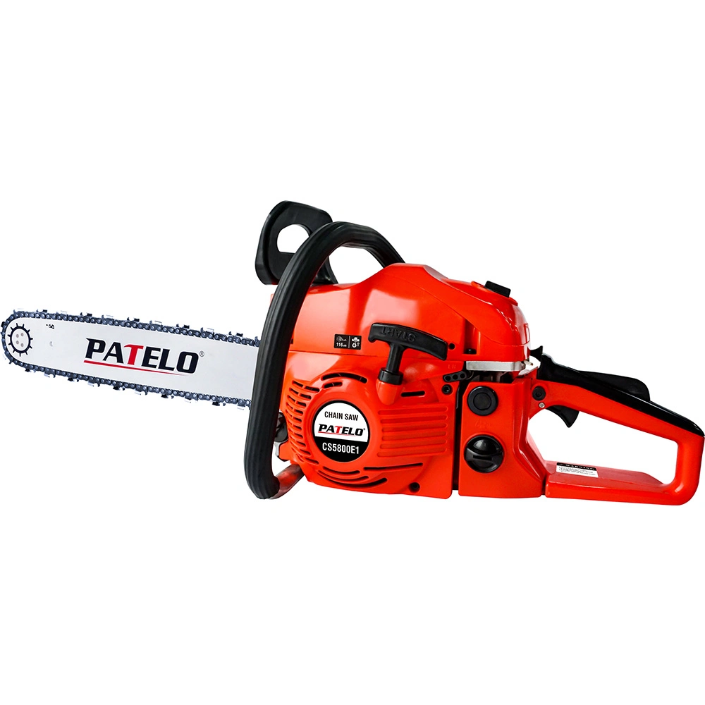 Patelo Gasoline Chain Saw 54cc Garden Tool CS5800E1