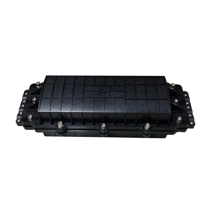 Factory Price 144 Core 6 Trays Horizontal Fiber Optic Splice Closure for Outdoor