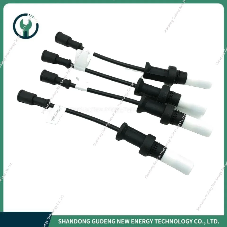 Adapté pour une utilisation avec Yuchai quatre cylindres sur le fil Haute Tension D4B00-37050701 spark plug cable