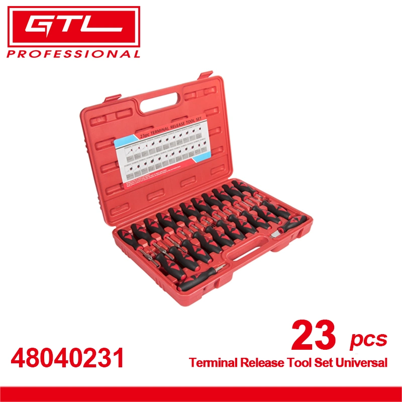 23PCS Terminal Release Tool Set Universal for Wire Terminal Electrical Connector Removal Kit Crimp Pin Remover (48040231)