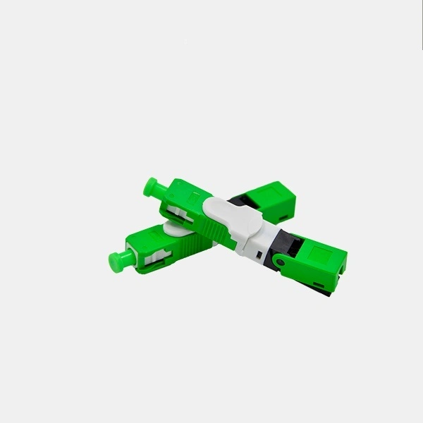 Sc APC Upc ESC250d Hot-Melt Type Fast Connector for FTTH Cable Quick Connector