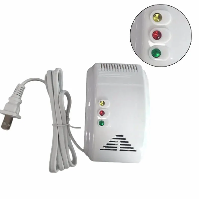 Natural LPG Gas Leak Alarm Detector for Life and Property Security