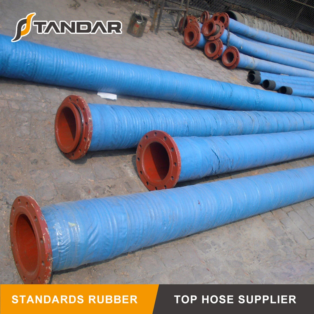 Cloth Surface Flexible Wire Spiral Industrial Rubber Mud Drilling Hose