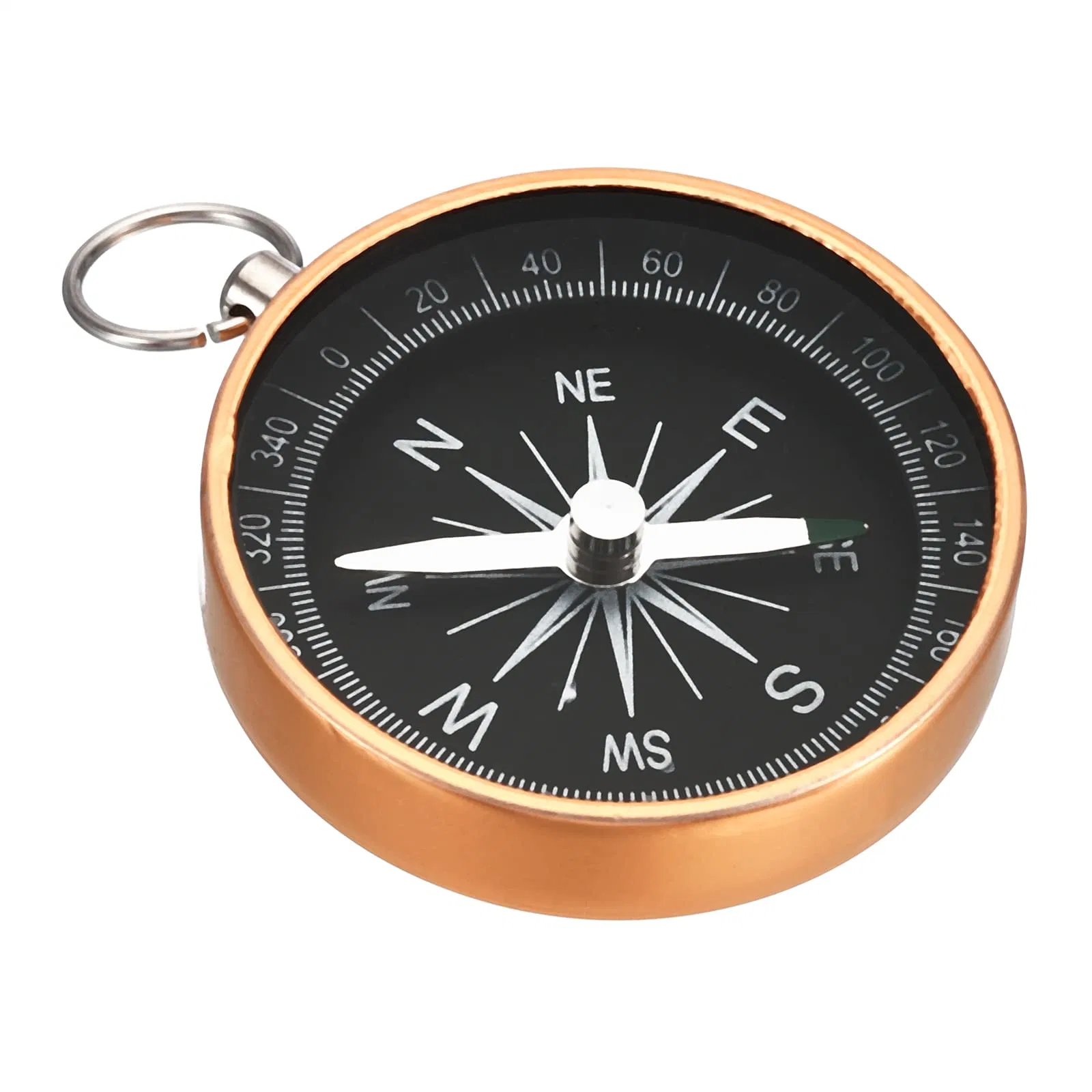 Key Ring Outdoors Camping Hiking Survival Sports Navigation Pocket Compass