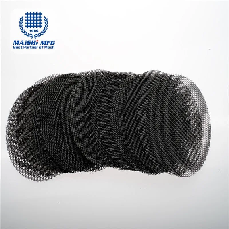 12/64 Mesh 24/110 Mesh 30/150 Mesh Dutch Weave Iron Wire Plastic Extruder Filter Mesh