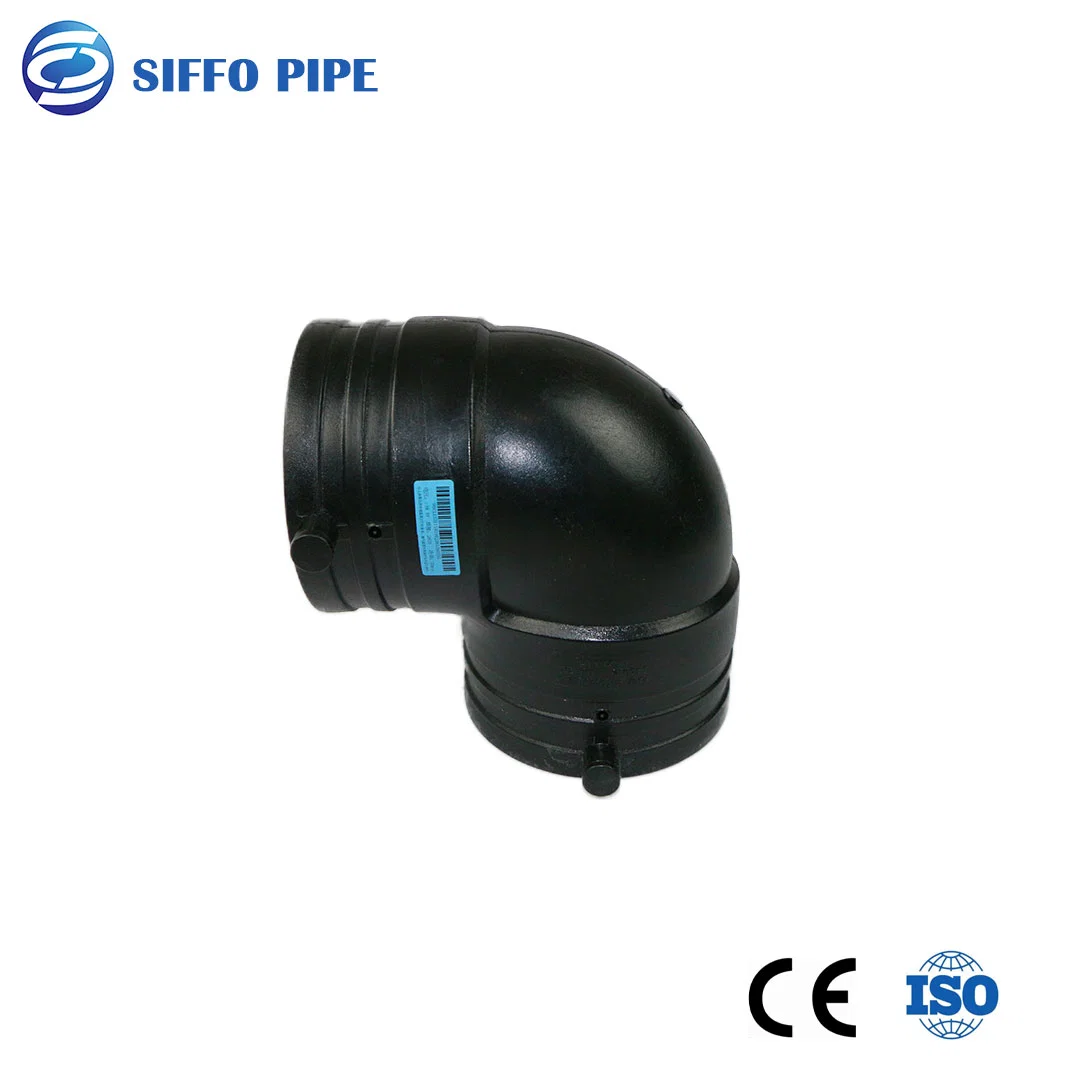 China Manufacturer Butt Fusion DN225mm End Cap HDPE Plastic Black Pipe Fitting for Water System/Agriculture Irrigation/Connector/Control Valve