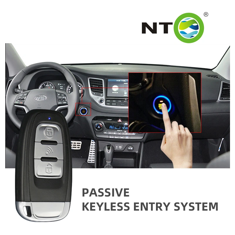 Nto Pke001 Car Alarm System Keyless Entry Remote Auto Start Push Button Stop Pke Car Alarm