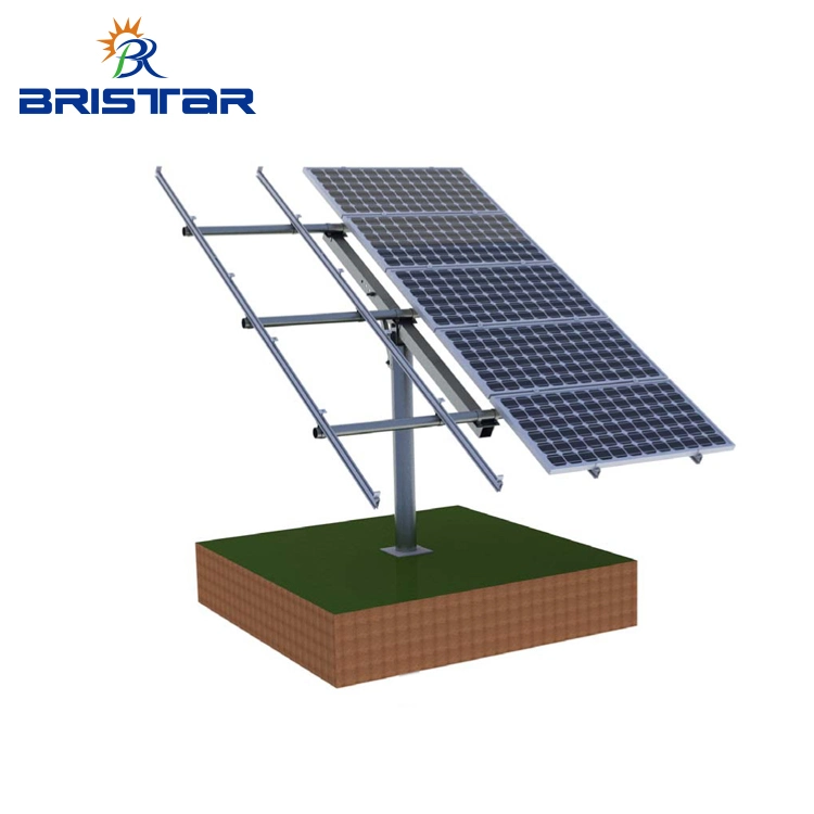 Stainless Steel Solar Mounting Structure Pole for Ground Solar Farm