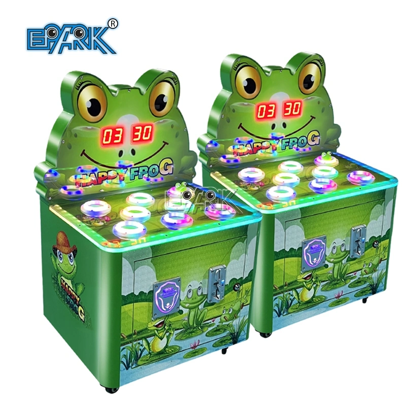 Coin Operated New Hit Frog 1 Player Hitting Frog Arcade Games Kid Game Machine Ticket Arcade Game