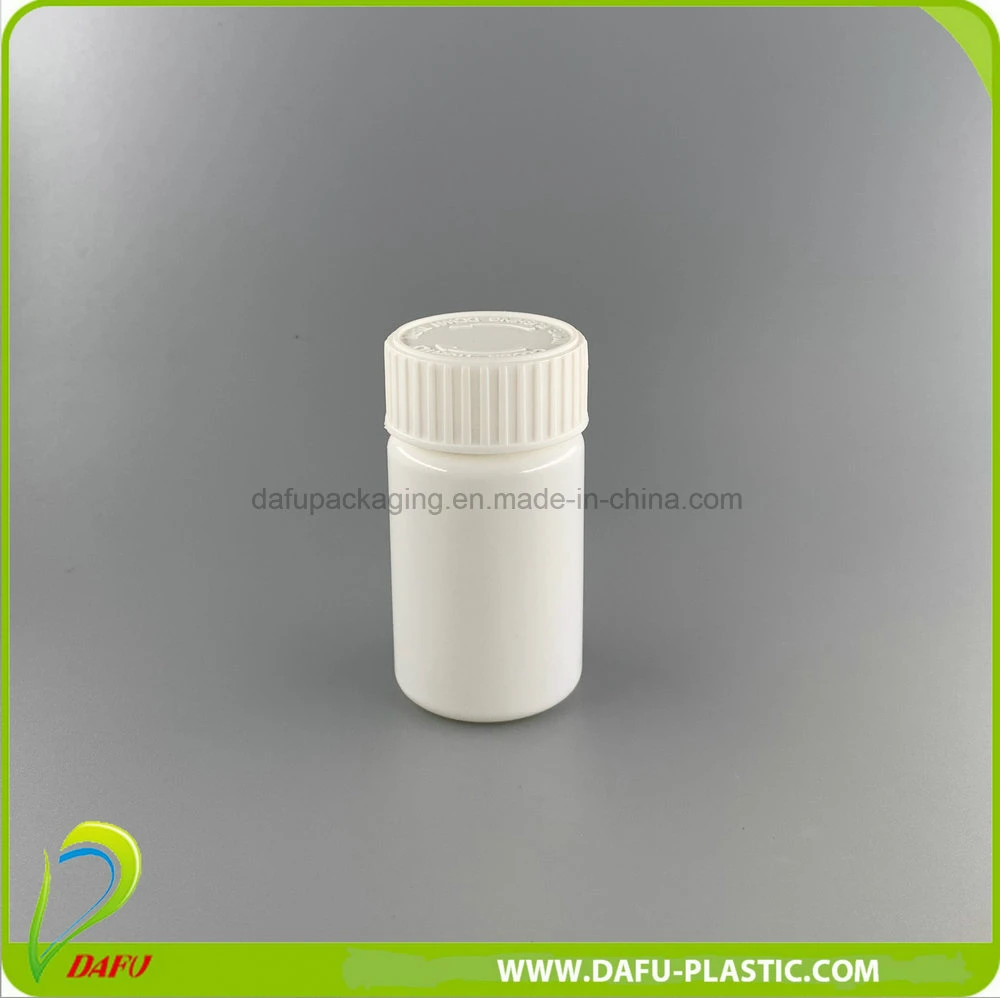 Custom Pet 60ml Pill Plastic Capsule Bottle with Screw Cap