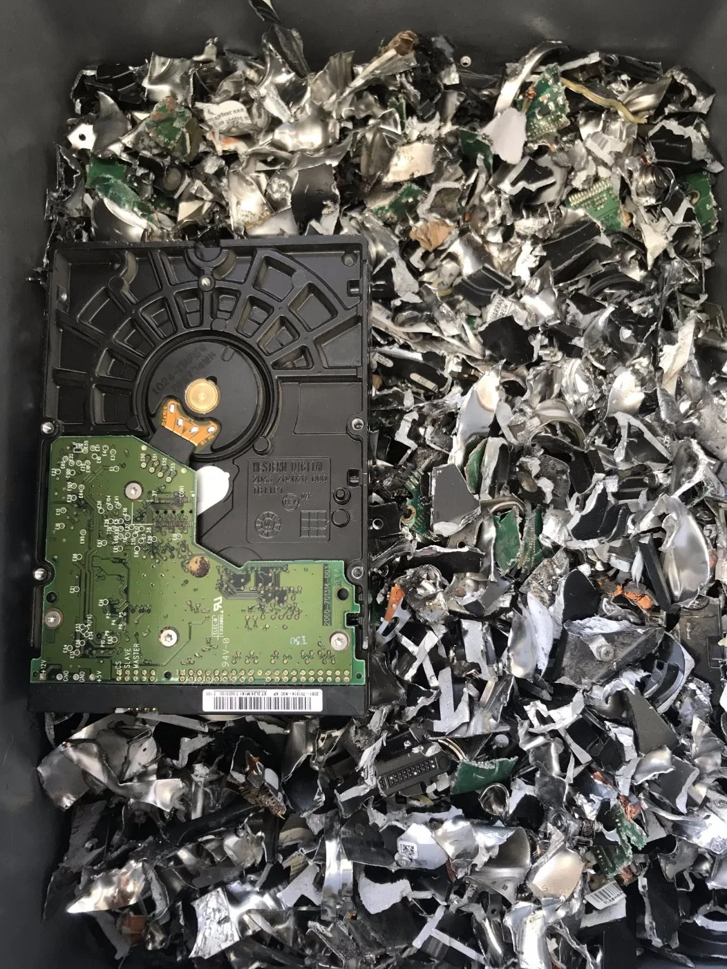 Supu Cross Cut Data Destruction Device for E-Waste Recycling