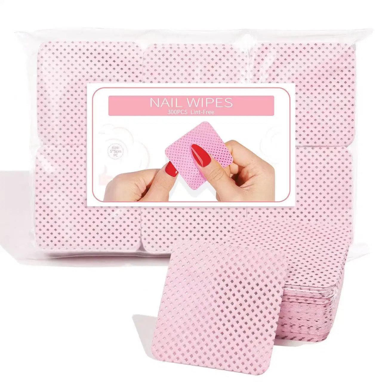 Nail Cotton Pads Manicure Pedicure Gel Tools Lint-Free Wipes Napkins Nail Polish Remover Gel Nail Wipes