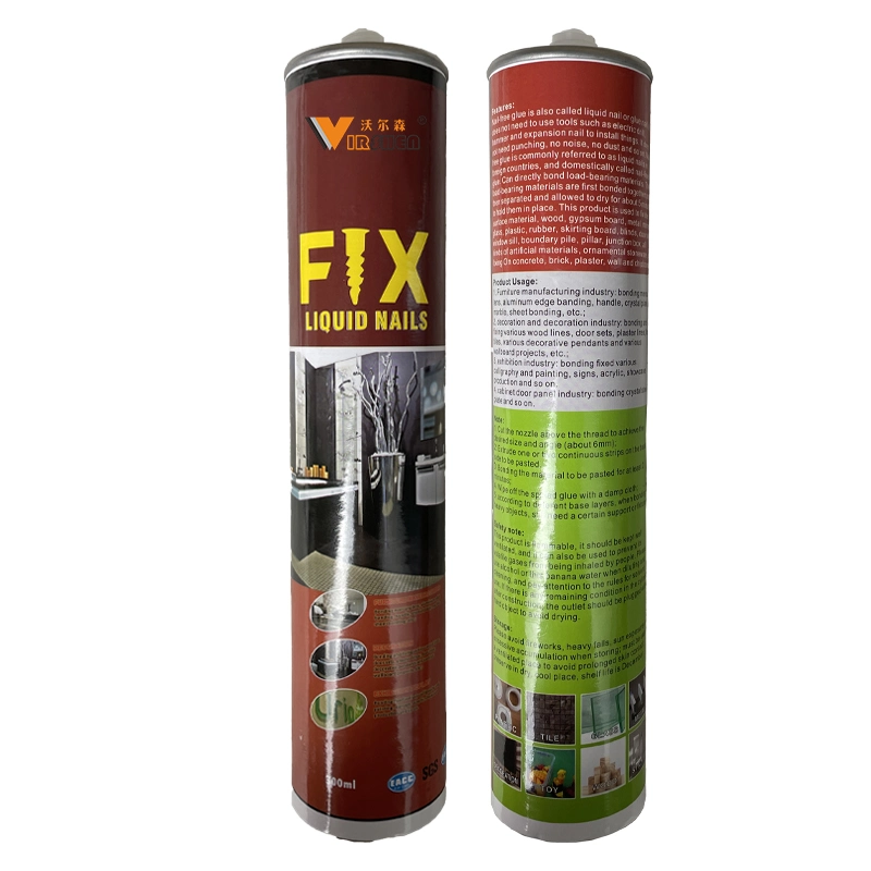 Wall Panel Installation Adhesive Free Nail Glue