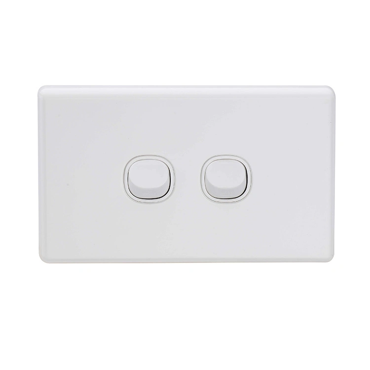 National Home Appliances 2 Gang 2 Way Electric Wall Switch with Competitive Offer