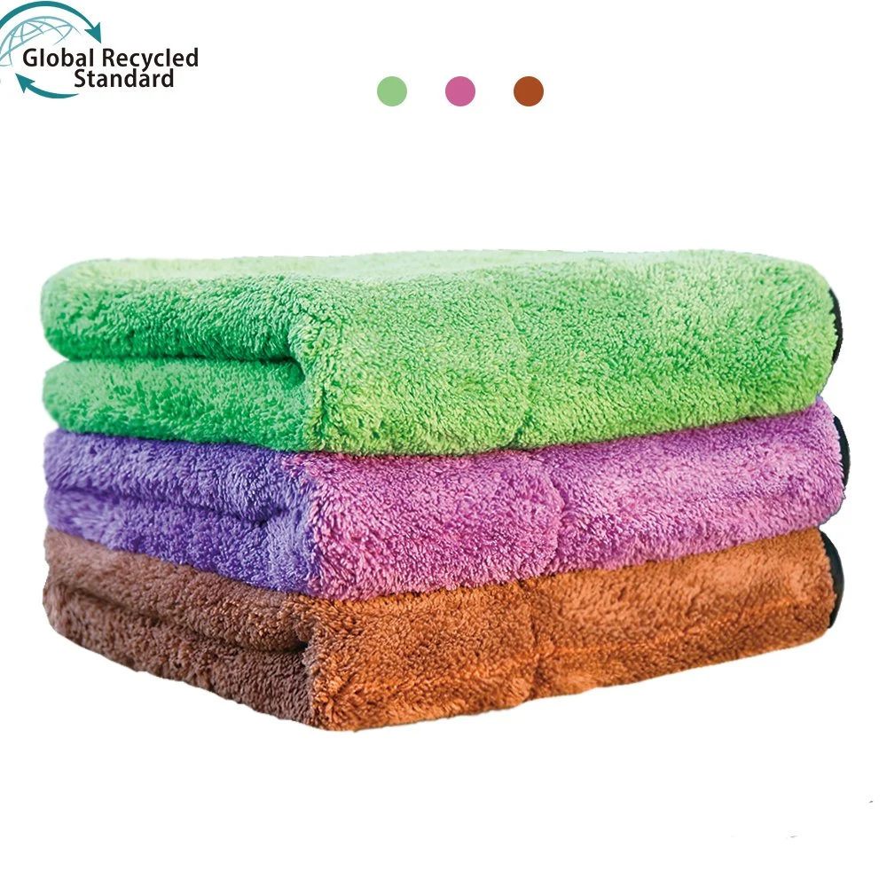 Accept Custom Softspun Microfiber Vehicle Washing Cloth Micro Fabric Cloth