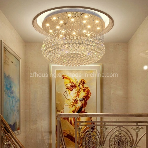 Fishline Chandelier K9 Crystal Ceiling Light Pendant Lighting for Hotel, Resort, Dream House Zf-Cl-037