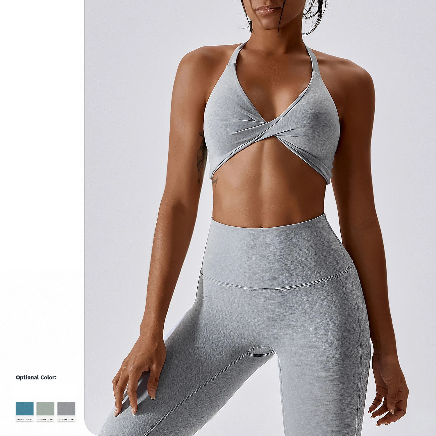 2023 Workout Set Fitness Wear Gym Outfit Sports Bra and Yoga Wear Wholesale/Supplier Workout Sets for Women Sportswear Yoga Set