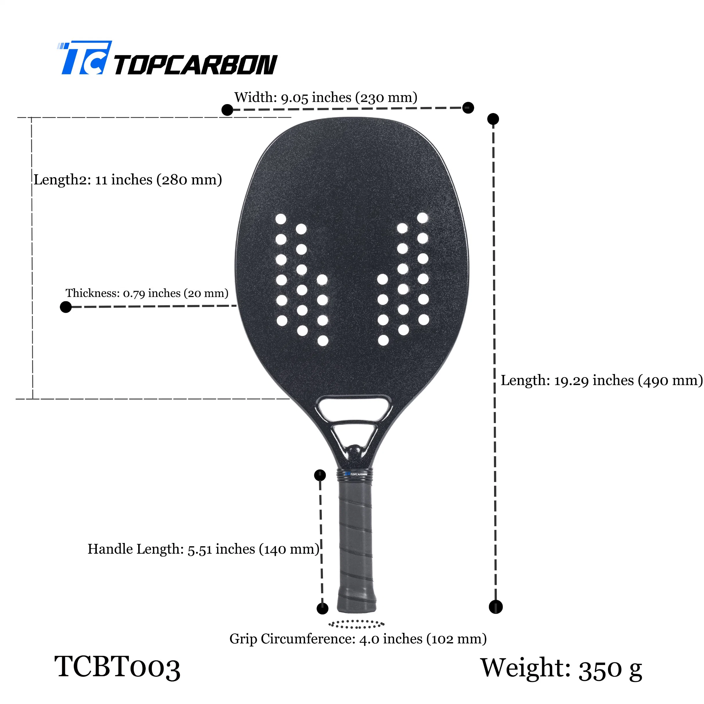 Custom High-Quality Brand Factory Sale Beach Tennis Racket