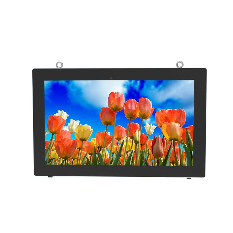 55 Inch Transparent LCD Display Wall Mount Large Media Menu Advertising Player