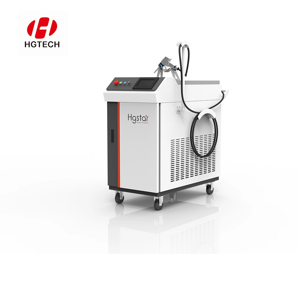 Hgstar Fast Speed High Quality Raycus Welder Cleaner 3 in 1 Fiber Laser Cutting Welding Cleaning Machine for Metal Tube