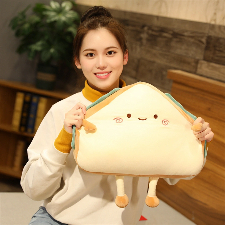 Simulation Stuffed Sandwich Plush Doll Soft Nap Sleep Pillow Sofa Bed Cushion