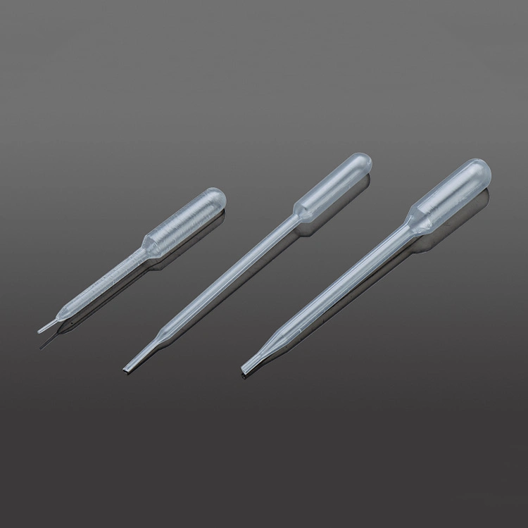 Disposable Plastic 0.1ml 0.2ml 0.3ml Dropper Plastic Transfer Pasteur Pipettes