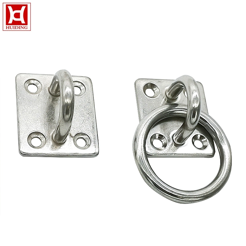 Marine Boat Hardware Stainless Steel Ring Pad Lashing Hook