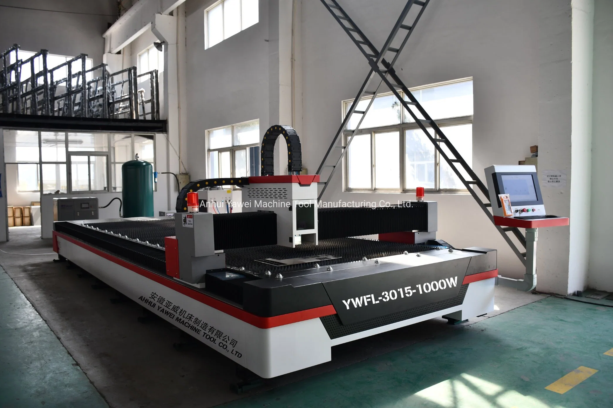 Automatic Fiber Laser Cutting Engraving Machine for Thin Metal Sheet