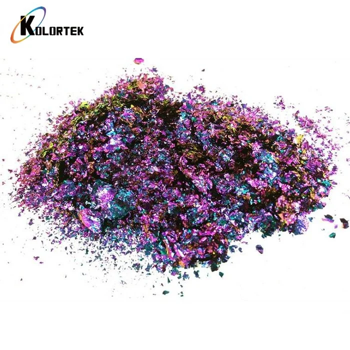 Bulk Color Shifting Irregular Chameleon Flakes, Nail Art Sparkling Flakes